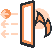 Yhdistelmä liekinestoainekniikka